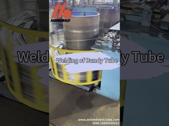 Высокочастотная сварная линия Банди-трубы для холодильника